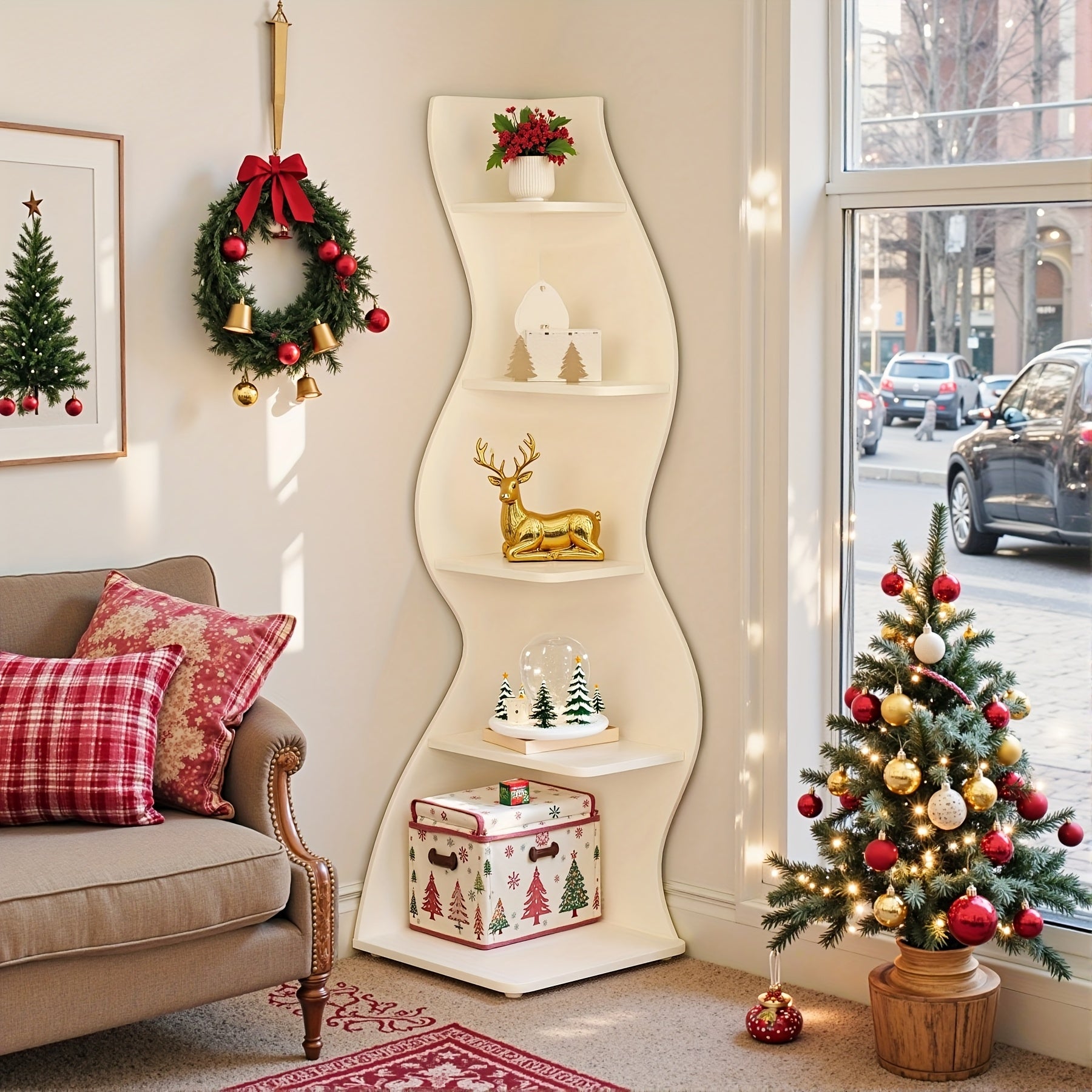 Modern Large Office Bookshelf | 84-inch Industrial-style Heavy-duty Bookcase, 7-tier Open Metal And Wooden Bookshelf, Floor-standing File Storage Rack (suitable for Home Offices\u002F Libraries\u002F Corporate Exhibition Halls)