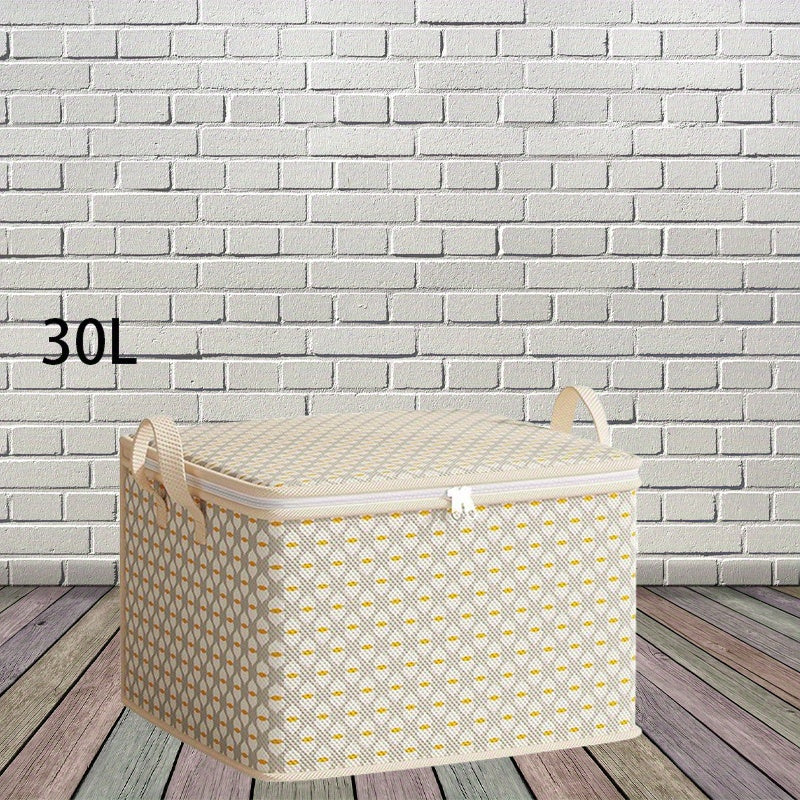 Large Storage Bags for Clothes, Organizers for Closets, Collapsible Bins with Strong Handles And Durable Zippers, Suitable for Clothing, Blankets, And Comforters